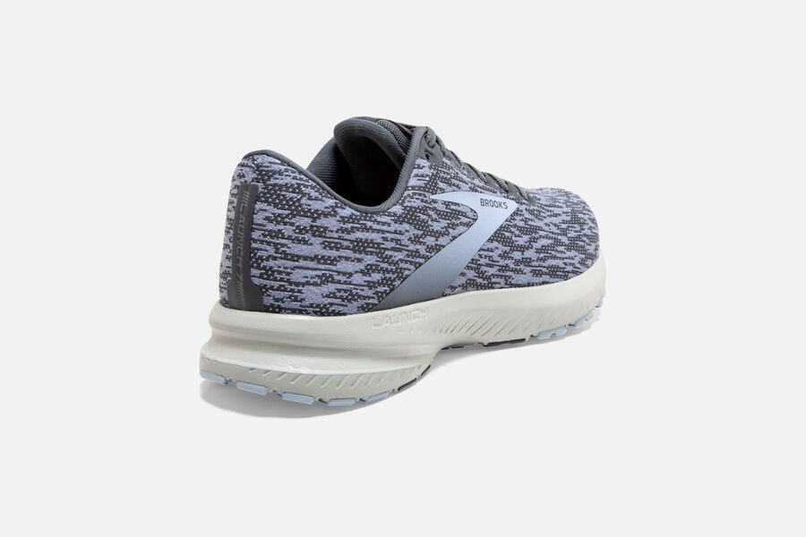 Brooks Launch 7 Road Running Shoes - Womens - Grey/Blue - MY0831245